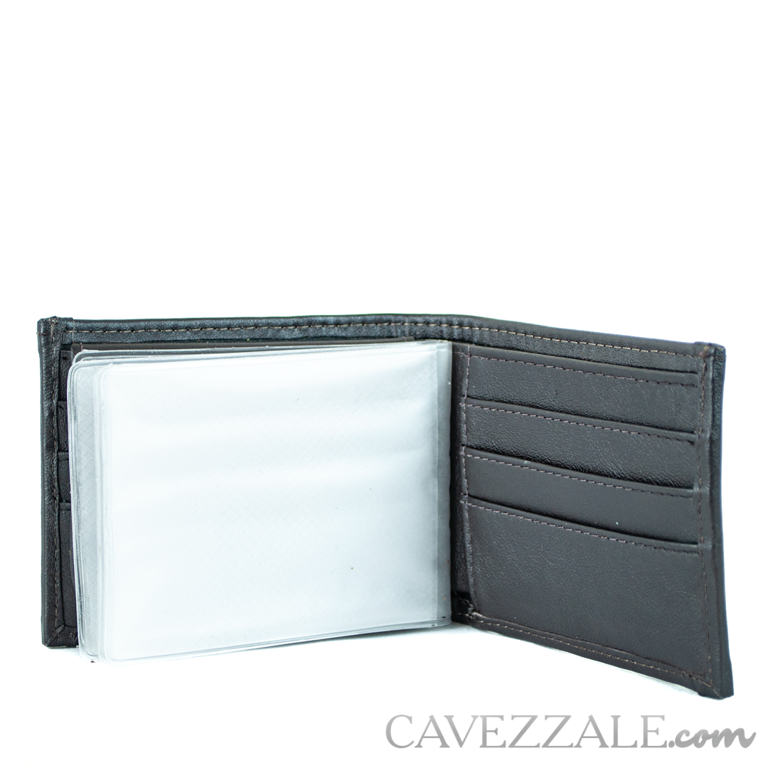 Carteira Couro Masculina Grande Cavezzale Café 050040