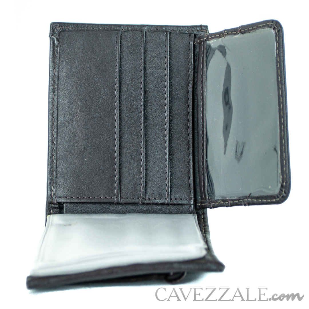 Carteira Couro Masculina Grande Cavezzale Café 050040