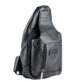 Mochila de Couro Tranversal Cavezzale Preto 101517