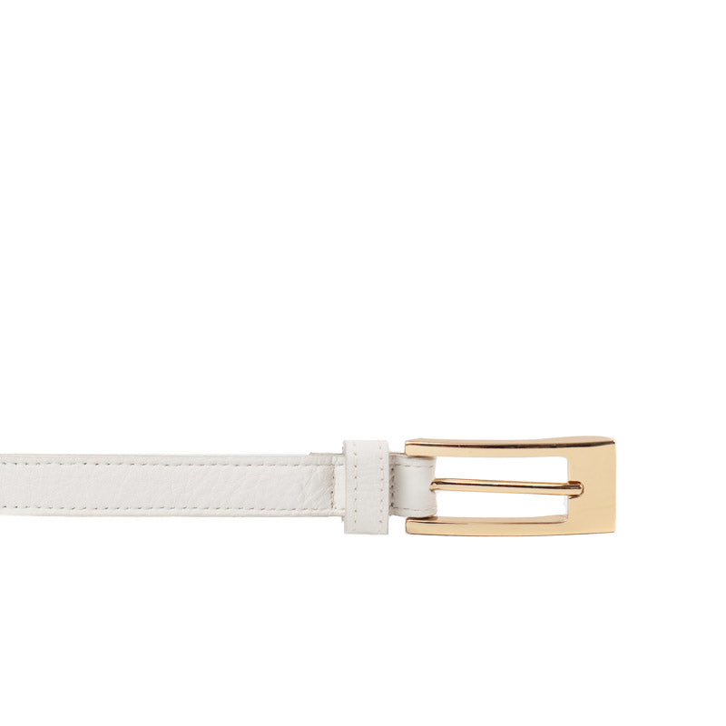 Cinto de Couro Floater Cavezzale Off White 105604