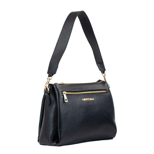 Bolsa de Couro Soft Cavezzale Preto 105882