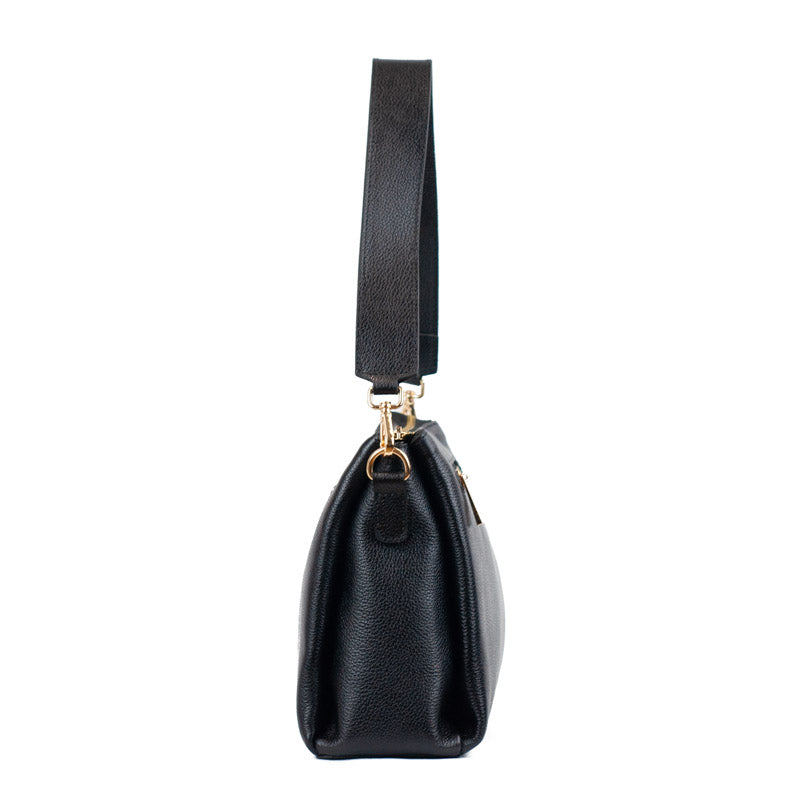 Bolsa de Couro Soft Cavezzale Preto 105882