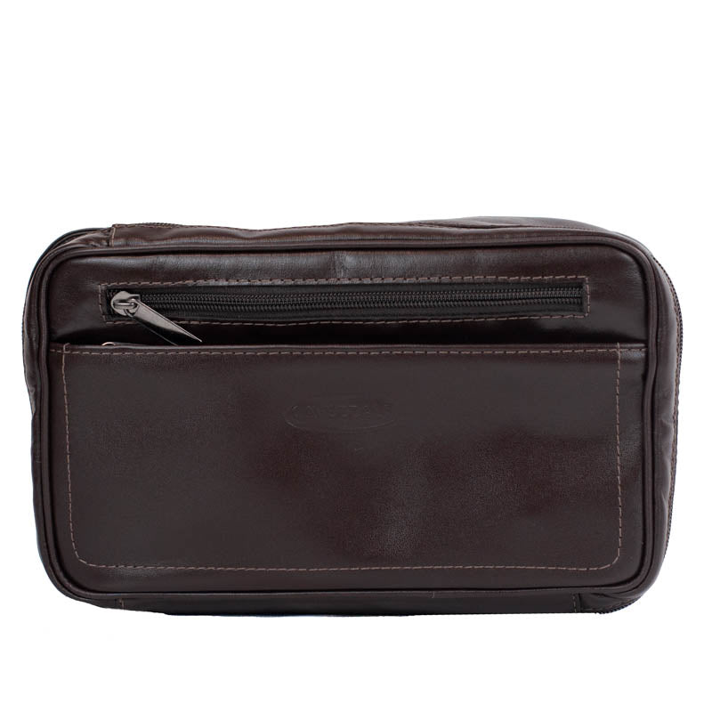 Necessaire Couro Cavezzale Café 053018