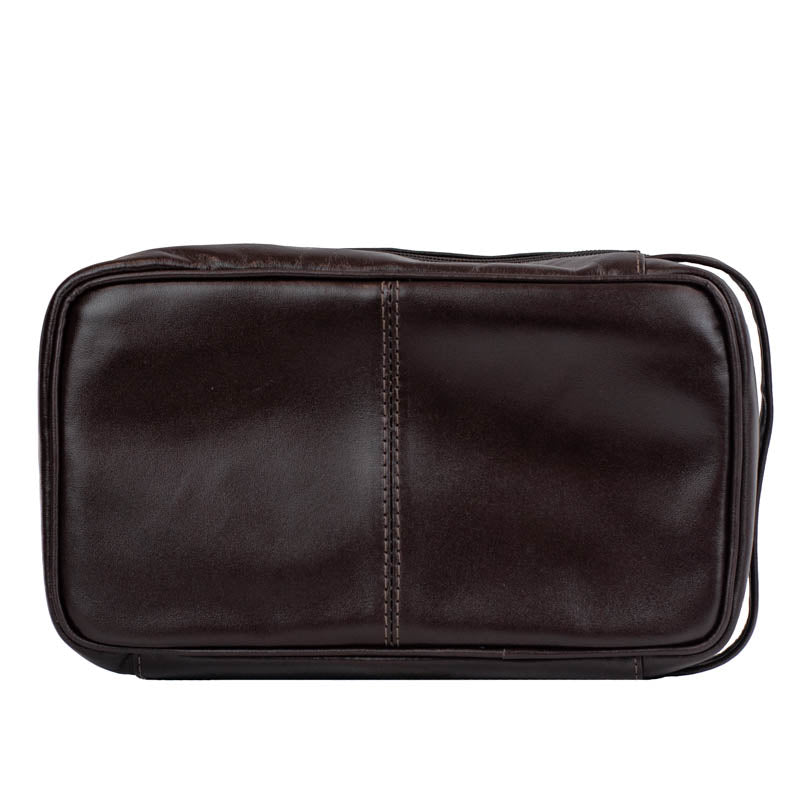 Necessaire Couro Cavezzale Café 053018