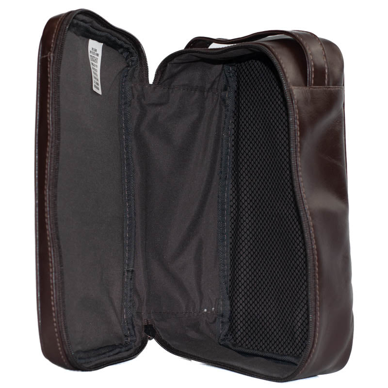 Necessaire Couro Cavezzale Café 053018