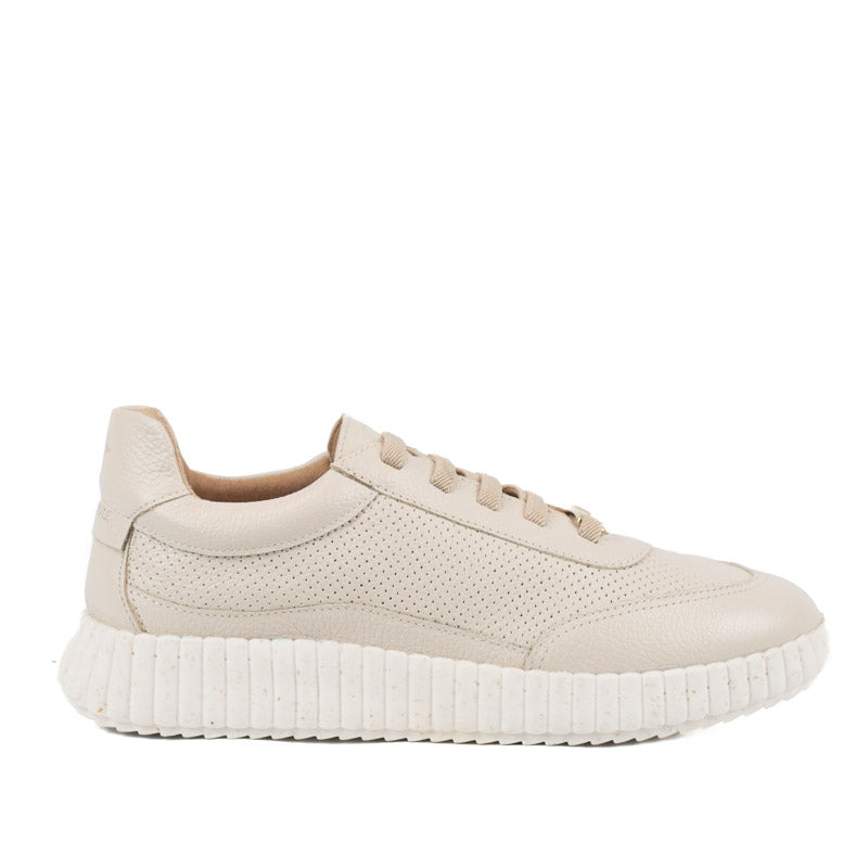 Tênis de Couro Floter Cavezzale Off White 105881