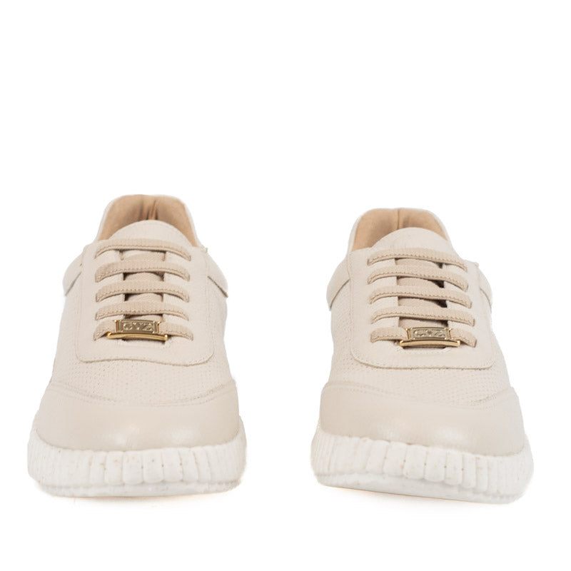 Tênis de Couro Floter Cavezzale Off White 105881