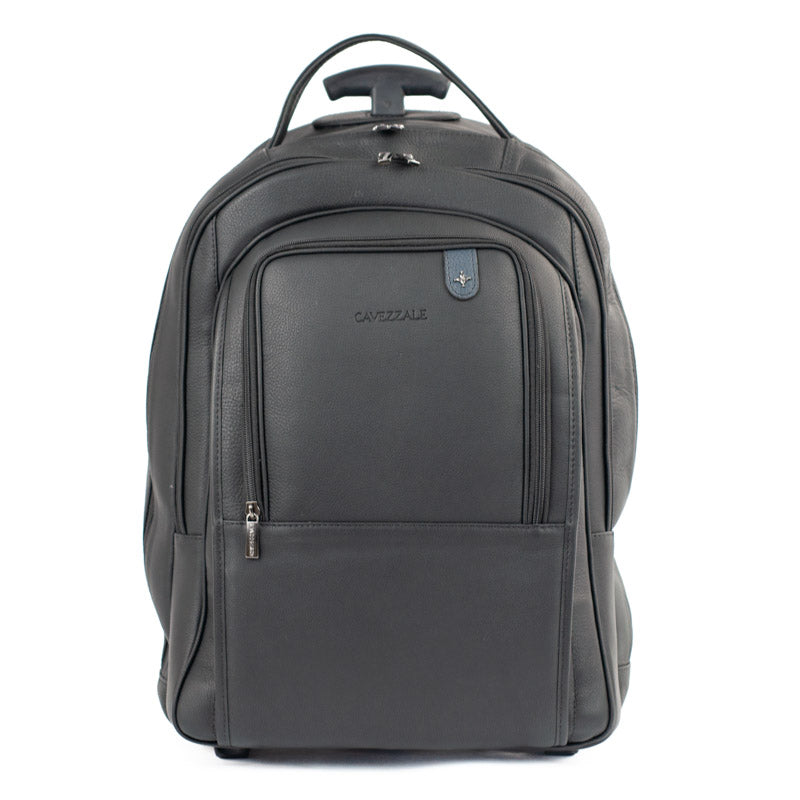 Mochila c/ Rodas de Couro Búfalo Cavezzale Café 105474