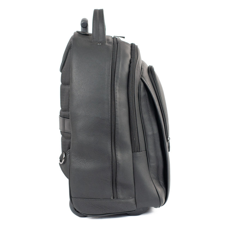 Mochila c/ Rodas de Couro Búfalo Cavezzale Café 105474