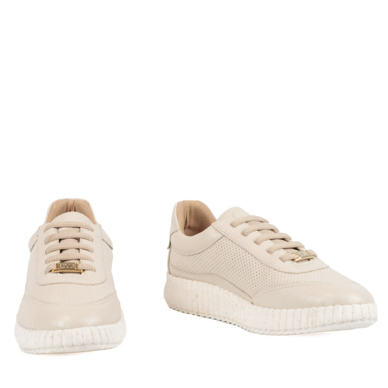 Tênis de Couro Floter Cavezzale Off White 105881