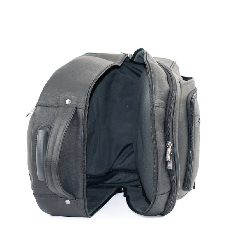 Mochila c/ Rodas de Couro Búfalo Cavezzale Café 105474