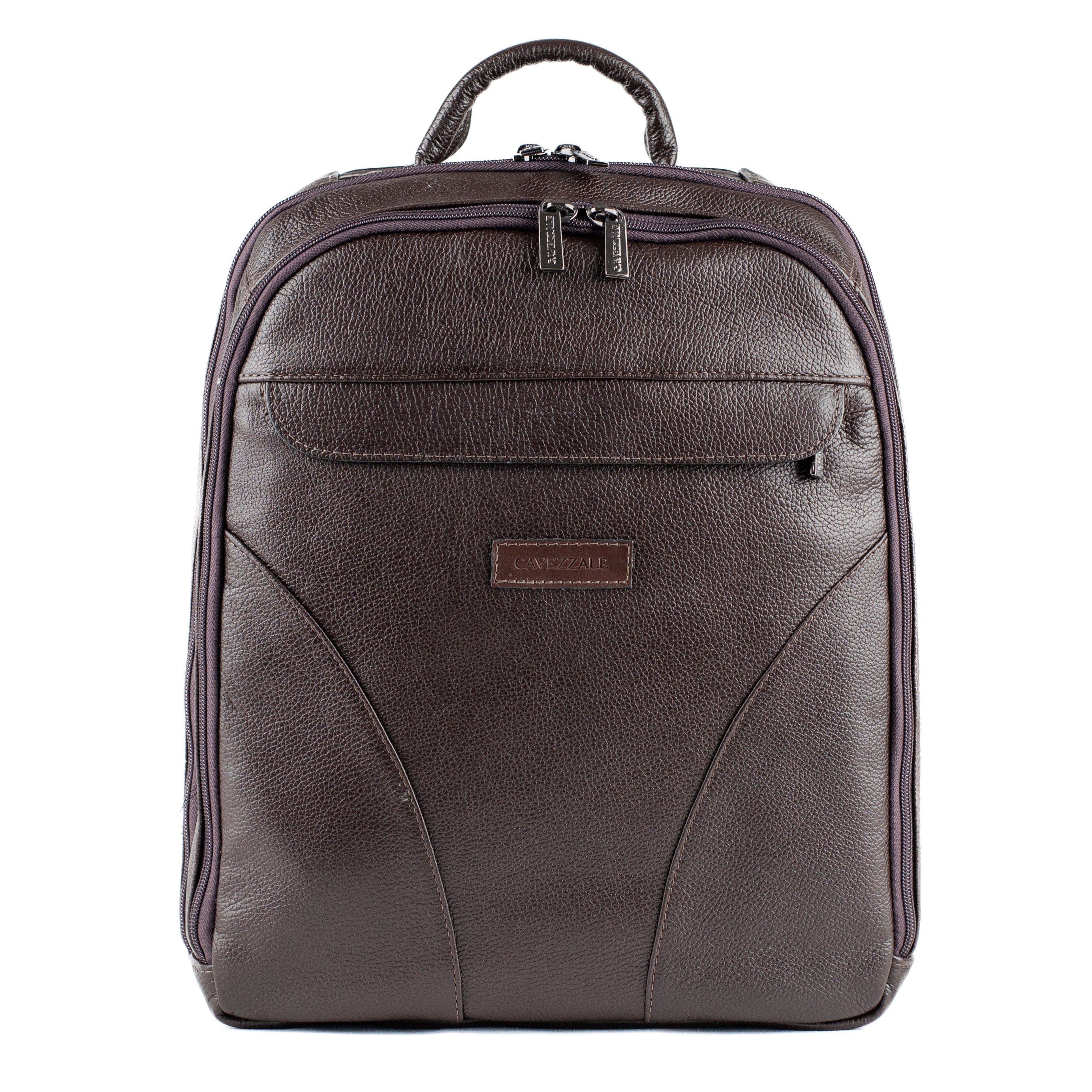 Mochila Couro Cavezzale Café 019606