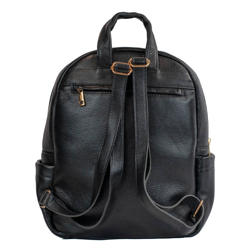 Mochila de Couro Soft Cavezzale Preto 105056