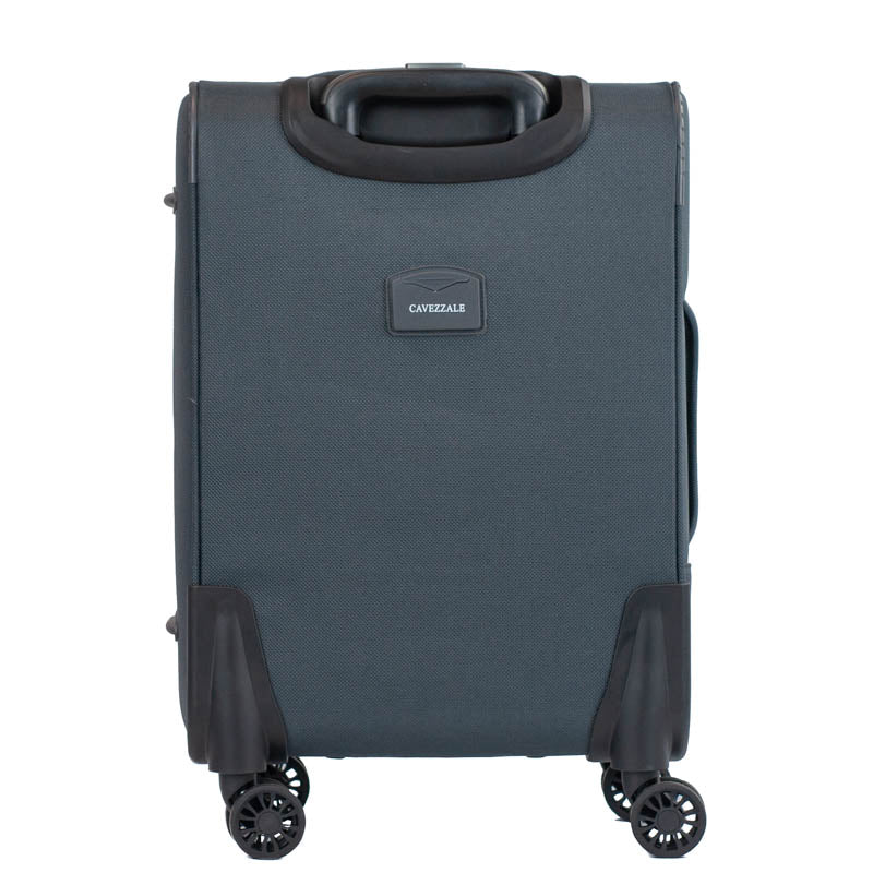 Mala de Bordo 10 Kg Poliéster 4 Rodas Antifurto Cavezzale Siena Cinza 105828