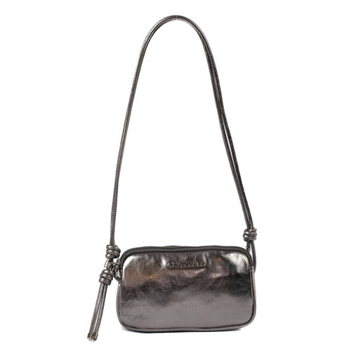 Bolsa Tiracolo Pequena Couro Floater Cavezzale Inox 105564