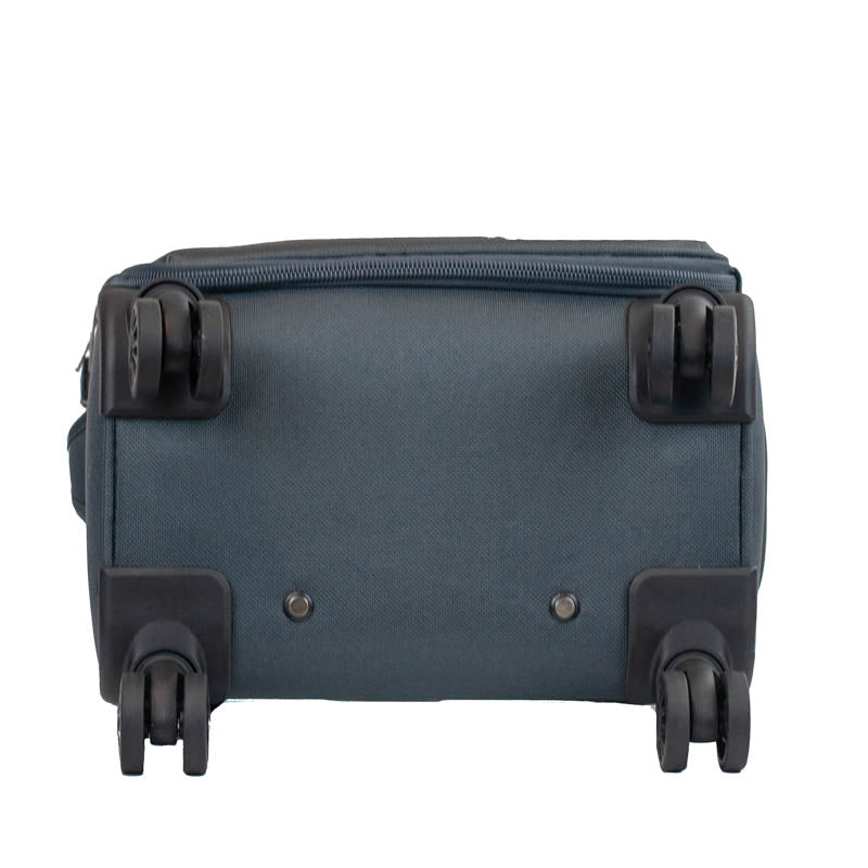 Mala de Bordo 10 Kg Poliéster 4 Rodas Antifurto Cavezzale Siena Cinza 105828