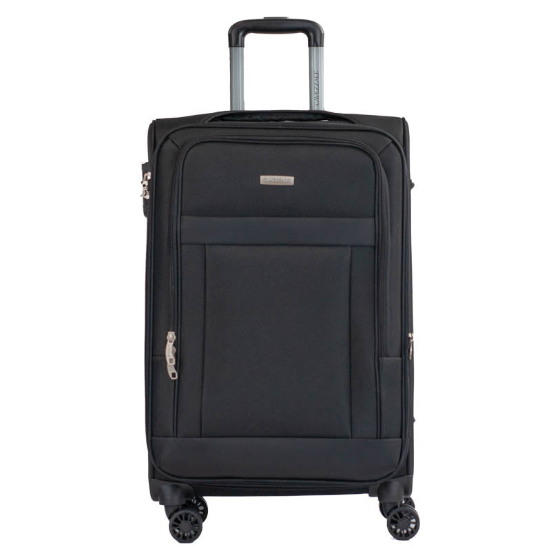 Mala de Viagem Grande Cavezzale Siena Poliéster Preto 105830