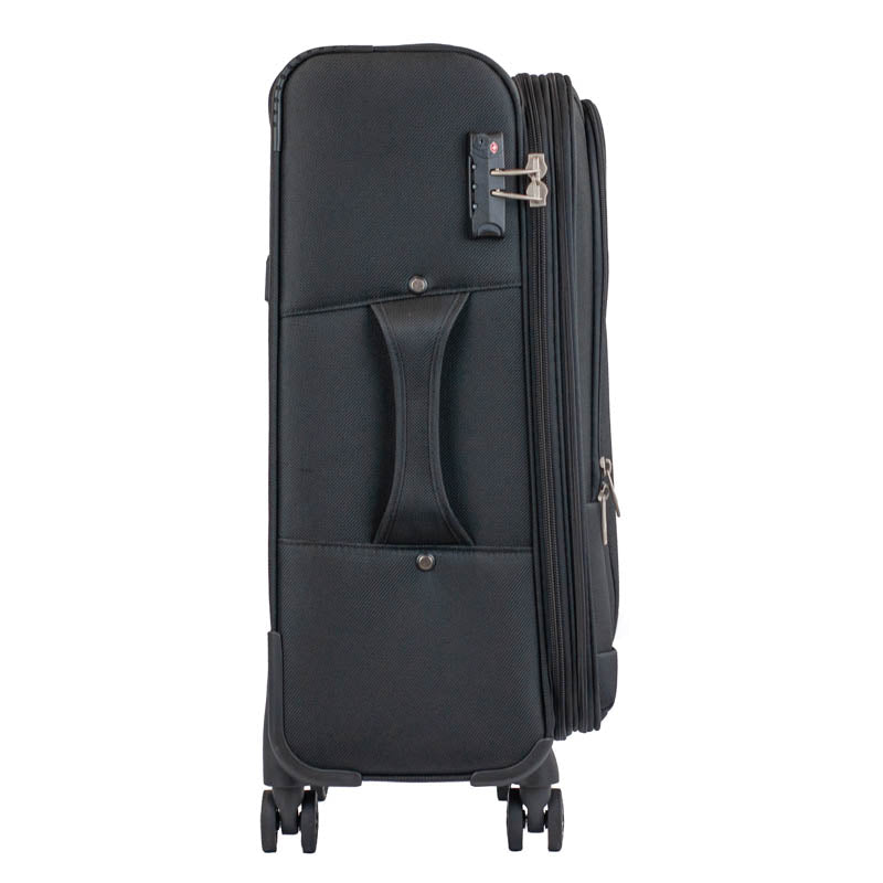 Mala de Viagem Grande Cavezzale Siena Poliéster Preto 105830