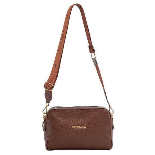 Bolsa Tiracolo Média Couro Soft Cavezzale Cacau 104768