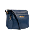 Bolsa Tiracolo Pequena Couro Floater Cavezzale Marinho 105318
