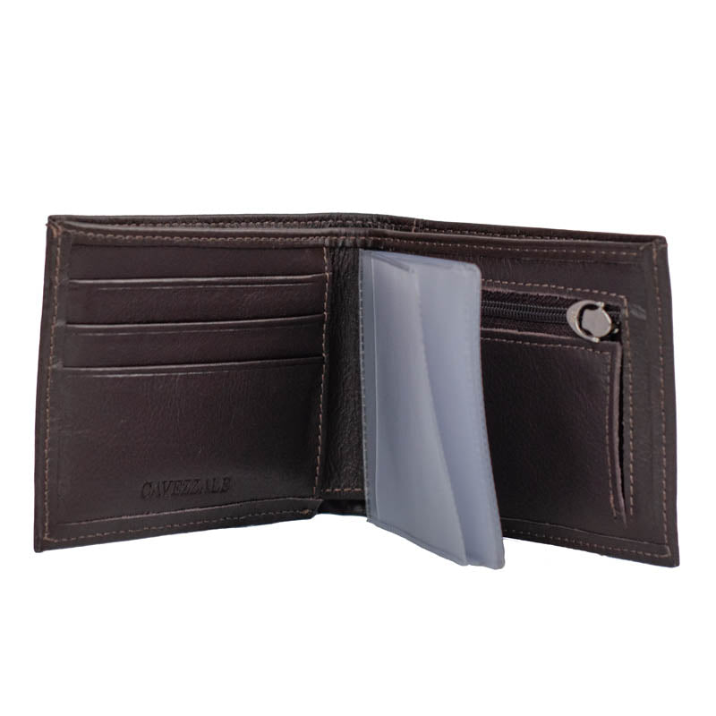 Carteira de Couro Masculina Cavezzale Café 102877