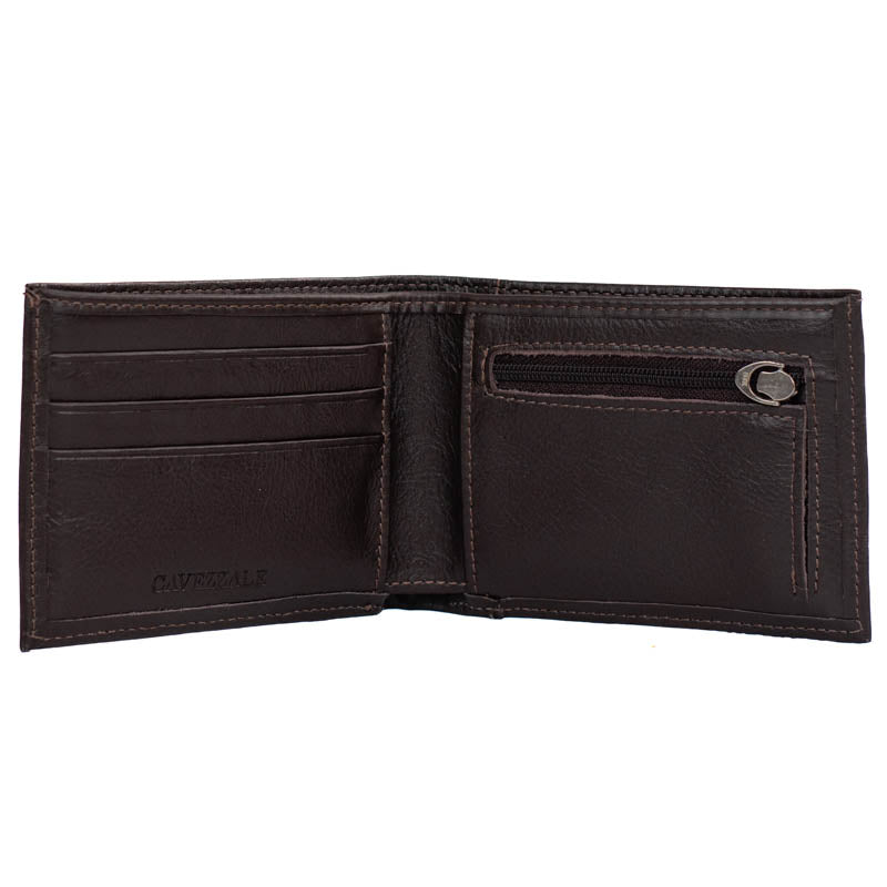 Carteira de Couro Masculina Cavezzale Café 102877
