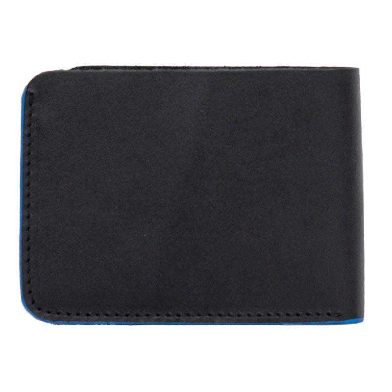 Carteira de Couro Masculina Cavezzale Preto/Azul 105893
