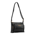 Bolsa Tiracolo Média Couro Floter Cavezzale Preto 105322