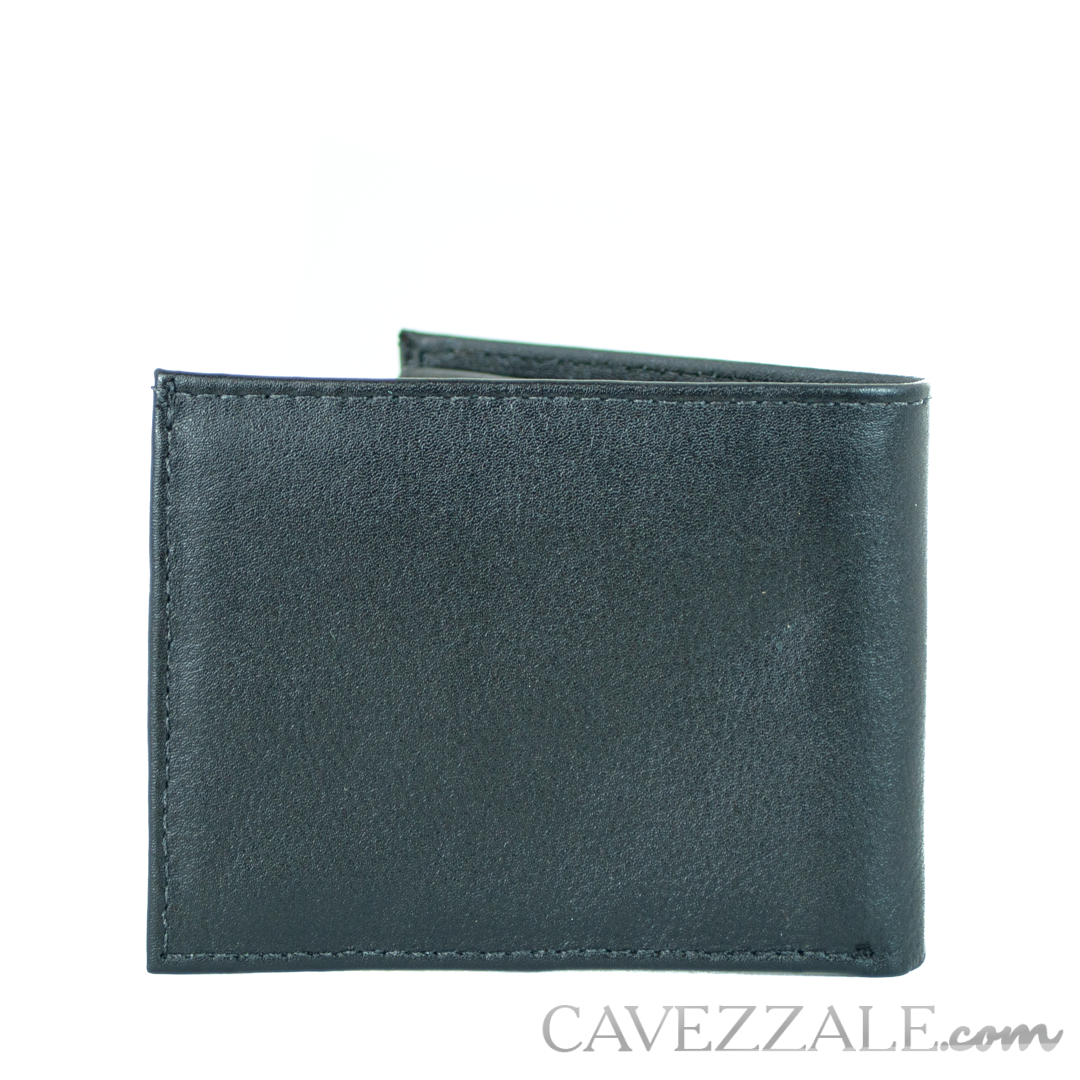 Carteira Couro Masculina Média Cavezzale Preto 015667