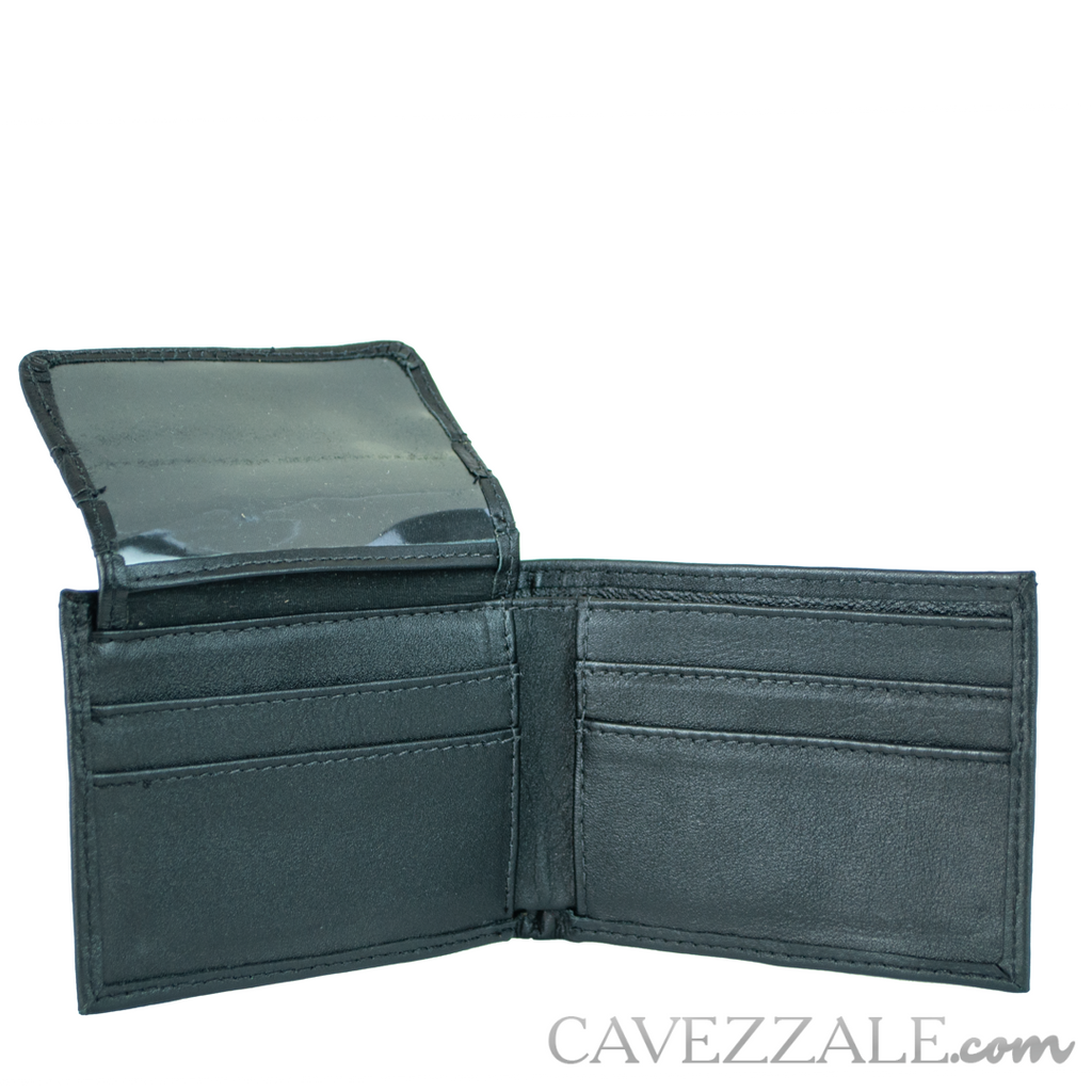 Carteira Couro Masculina Média Cavezzale Preto 015667