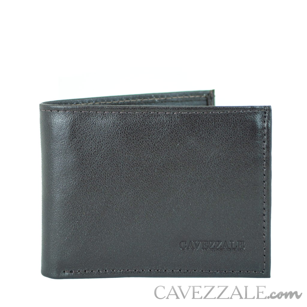 Carteira Couro Masculina Média Cavezzale Marrom 015667