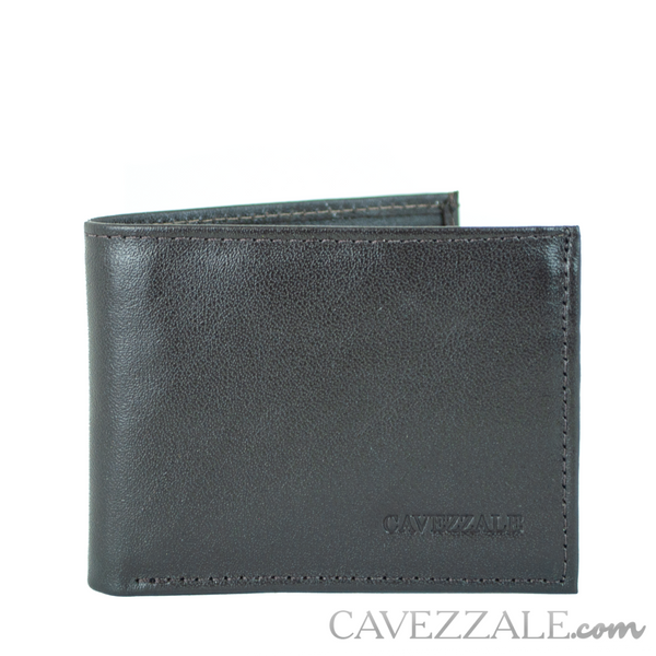 Carteira Couro Masculina Média Cavezzale Marrom 015667