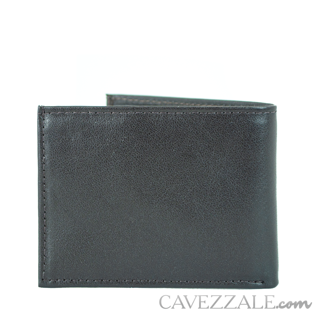 Carteira Couro Masculina Média Cavezzale Marrom 015667