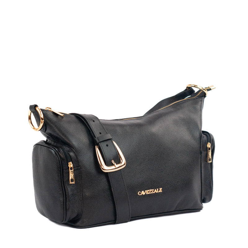 Bolsa de Couro Cavezzale Preto 105487