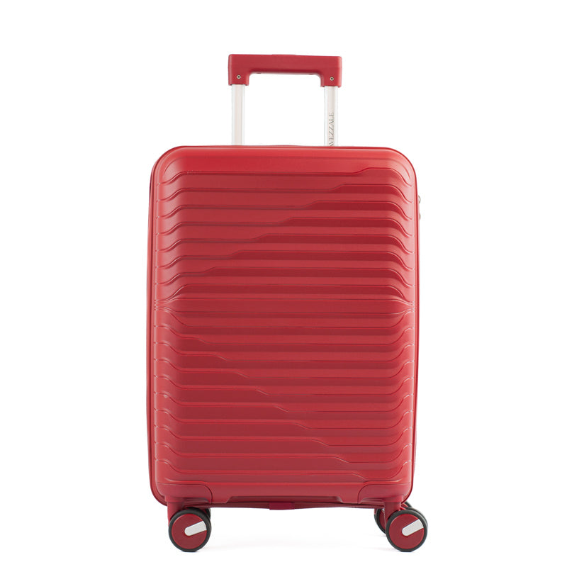 Mala de Viagem Pequena Cavezzale com Zíper Antifurto Firenze Polipropileno Vermelho 105118