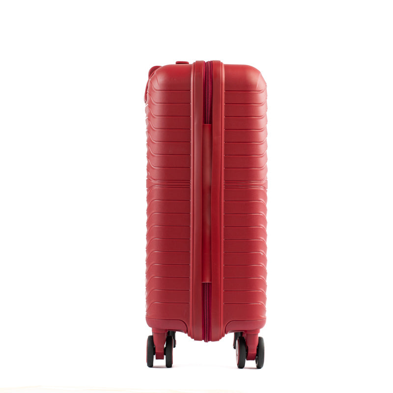 Mala de Viagem Pequena Cavezzale com Zíper Antifurto Firenze Polipropileno Vermelho 105118