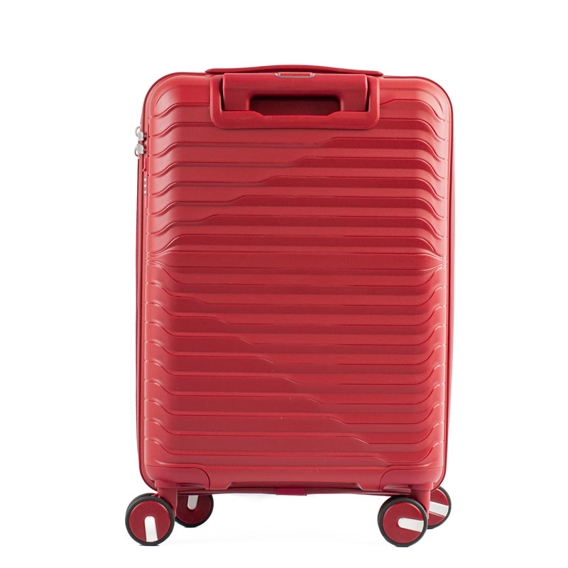 Mala de Viagem Pequena Cavezzale com Zíper Antifurto Firenze Polipropileno Vermelho 105118