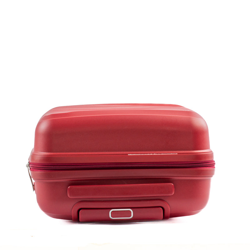 Mala de Viagem Pequena Cavezzale com Zíper Antifurto Firenze Polipropileno Vermelho 105118