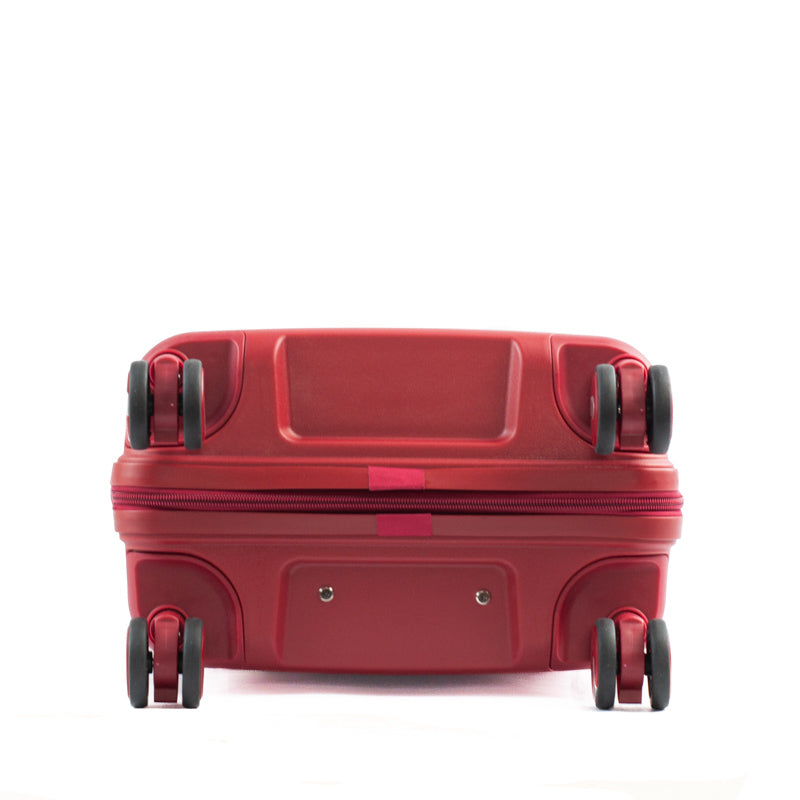 Mala de Viagem Pequena Cavezzale com Zíper Antifurto Firenze Polipropileno Vermelho 105118