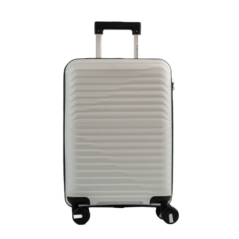 Mala de Viagem Pequena Cavezzale com Zíper Antifurto Firenze Polipropileno Branco 105118
