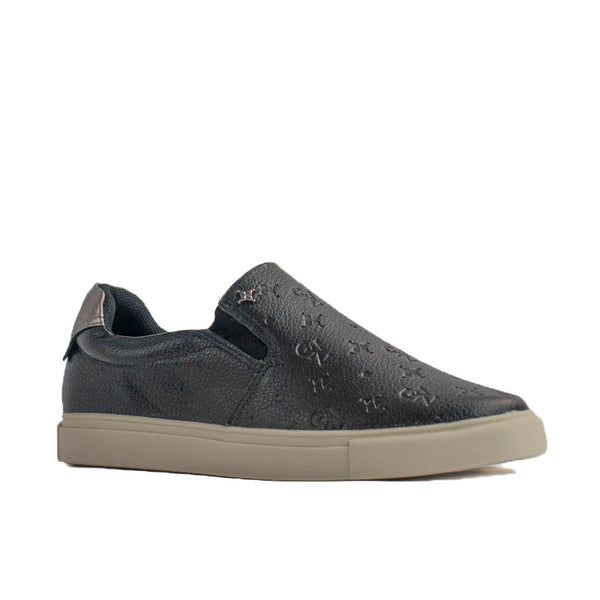 Tênis de Couro Cavezzale Floter Preto/Onix 105192