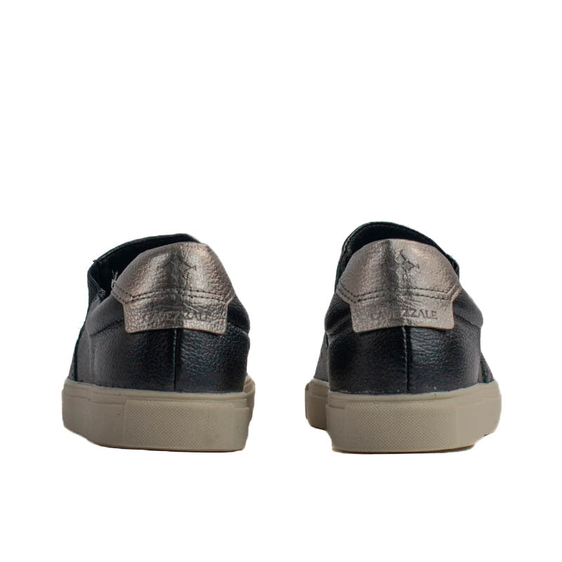 Tênis de Couro Cavezzale Floter Preto/Onix 105192