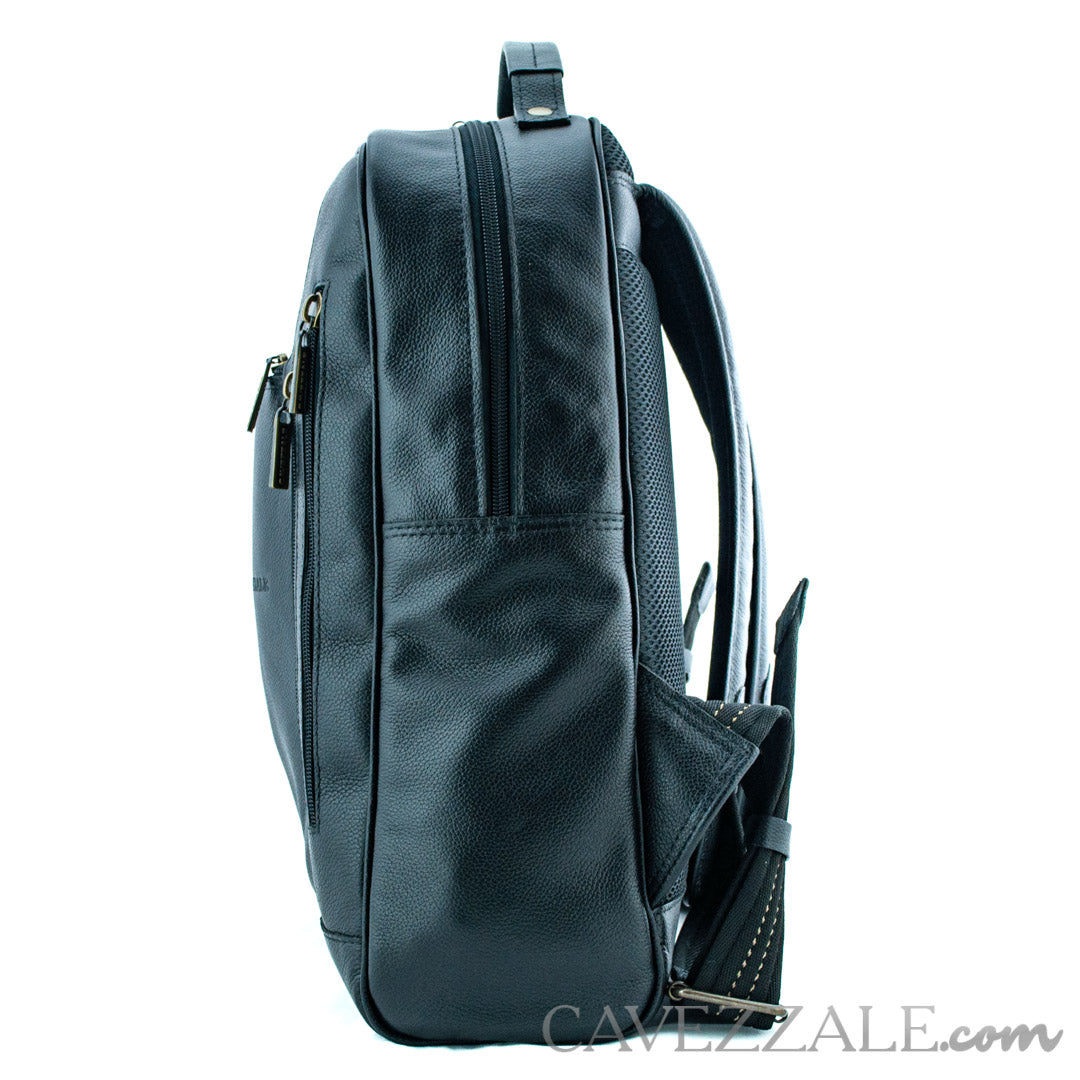 Mochila de Couro Masculina Cavezzale Preto 098394