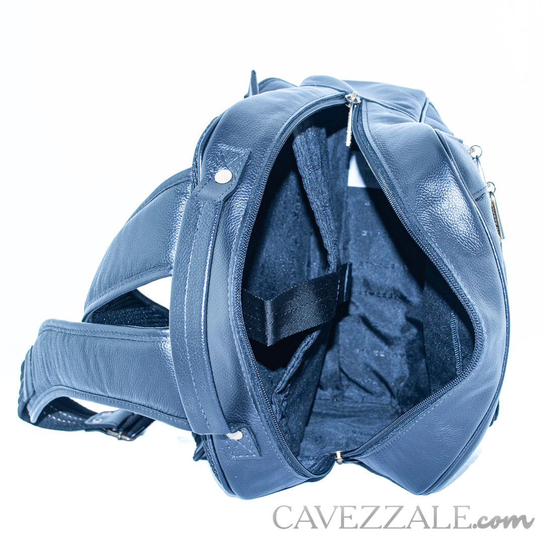 Mochila de Couro Masculina Cavezzale Preto 098394