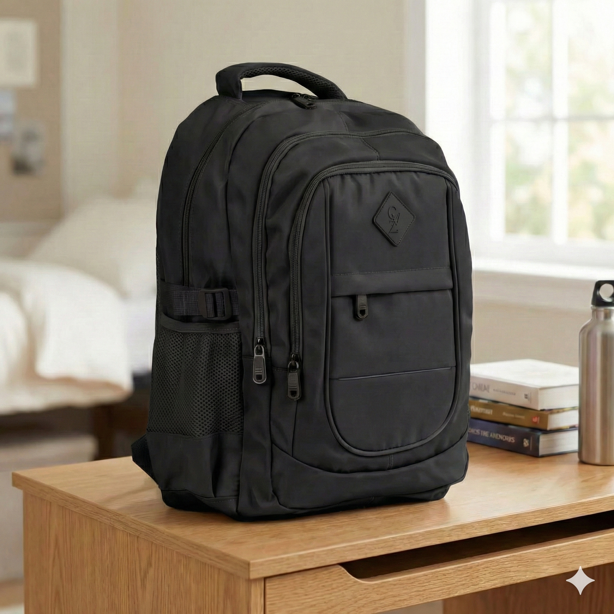 Mochila de Poliéster Cavezzale Preto 105511