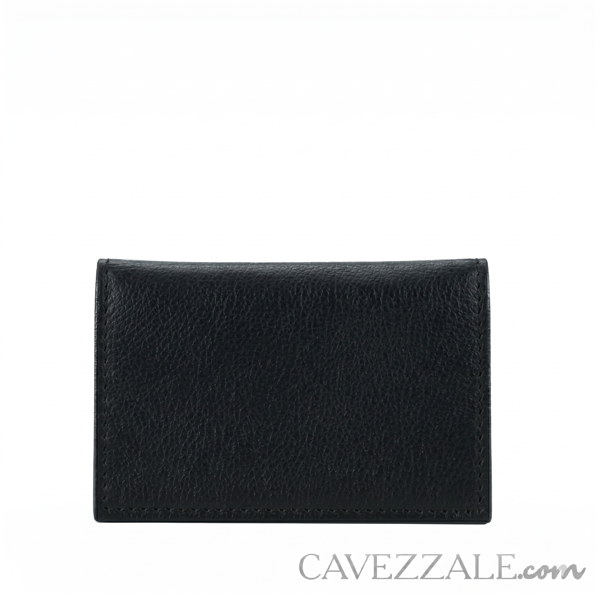 Porta Cartão Couro Médio Preto Cavezzale 055885