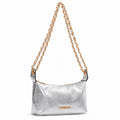 Bolsa de Couro Floter Roma Cavezzale Prata 106062
