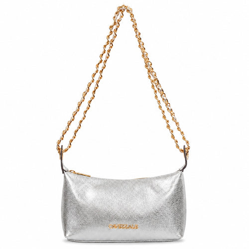 Bolsa de Couro Floter Roma Cavezzale Prata 106062