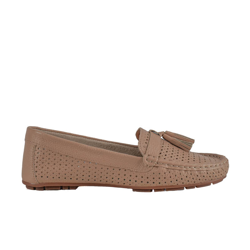 Mocassim de Couro Cavezzale Floter Avelã 105636